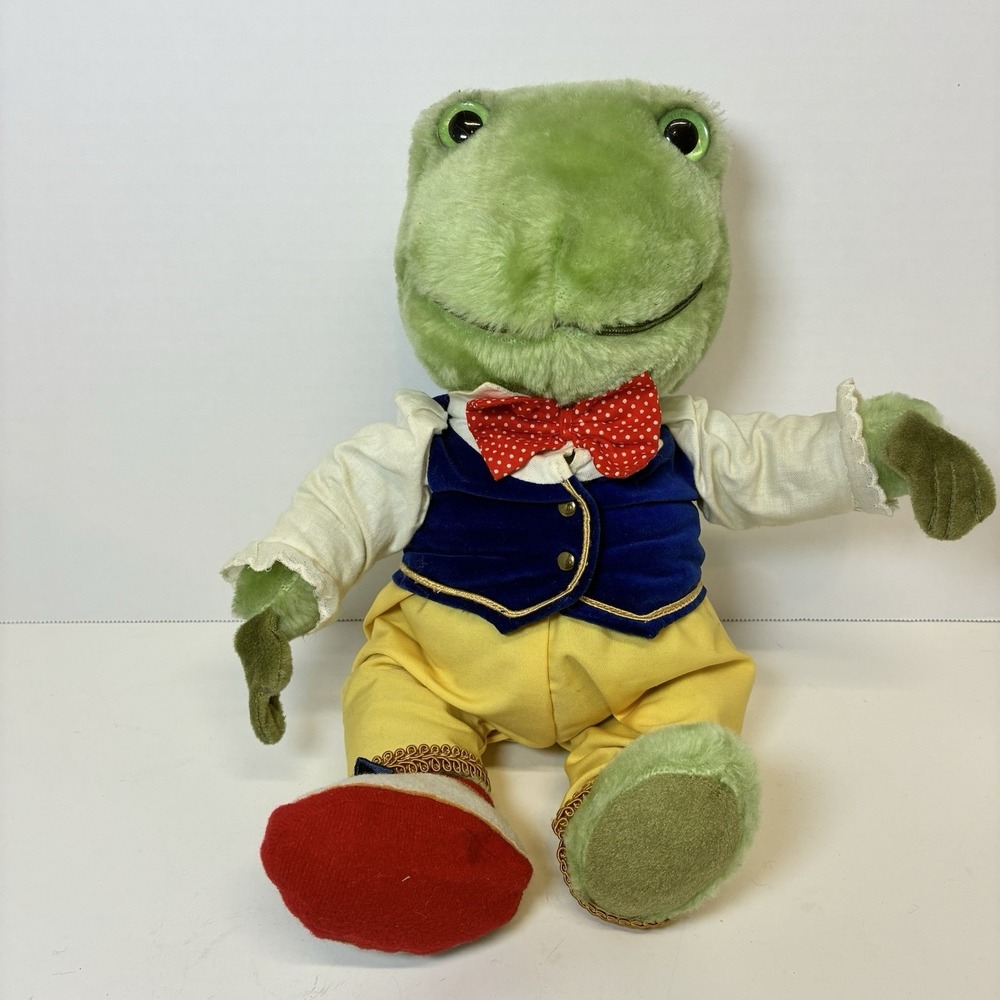 Golden Bear Wind In The Willows Mr Toad Plush Retired Made in England